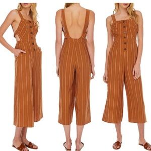 NWOT ASTR Women's Sleeveless Culotte Jumpsuit